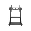 LOGILINK BP0085 TV monitor cart 60–105inch height adjustable 150kg max.