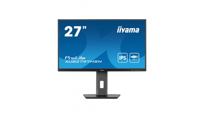 IIYAMA XUB2797HSN-B1 27inch IPS 1920x1080 250cd/m2 1ms HDMI DP USB