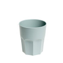 POLYGONS 380 ML PLASTIC CUP GREEN