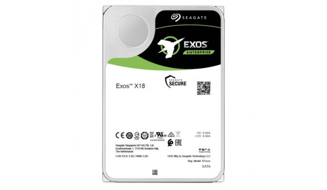 Seagate Exos X18 16 Tt SATAIII 256 Mt 3,5" -kovalevy