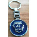 Keyring GAZ with logo metal.