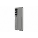 Samsung Galaxy Fold6 Standing Cover with Strap Gray