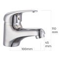 Mixer Tap EDM Stainless steel