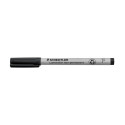 Kilemarker OHP STAEDTLER Lumocolor 316 F 0,6mm non-permanent must