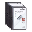 Kiilkaaned A4 DURABLE Duraclip 30-le lehele must