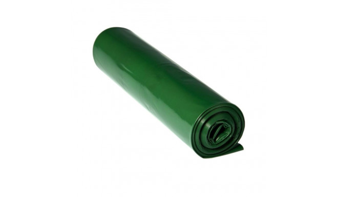 Garbage bag 200L (750x1350mm) LDPE 60mic 5pcs/roll green