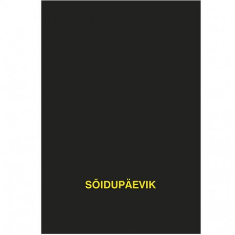 Sõidupäevik raamatköide A5, kõvakaas