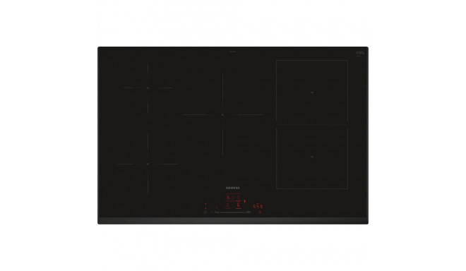 Siemens iQ500 ED851HWB1E hob Black Built-in 80 cm Zone induction hob 5 zone(s)