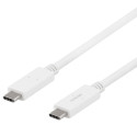 Deltaco USB-C zu USB-C Kabel 2m 5A schwarz