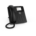 "SNOM D735 VOIP Tischtelefon (SIP) ohne Netzteil Black"