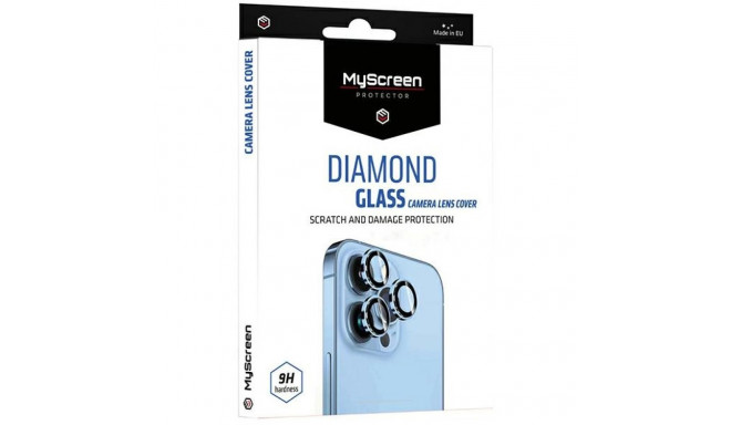 MS Diamond Glass Camera Lens CoveriPhone 14 Pro 6.1"/14 Pro Max 6.7" black/black Camera Lens Protect