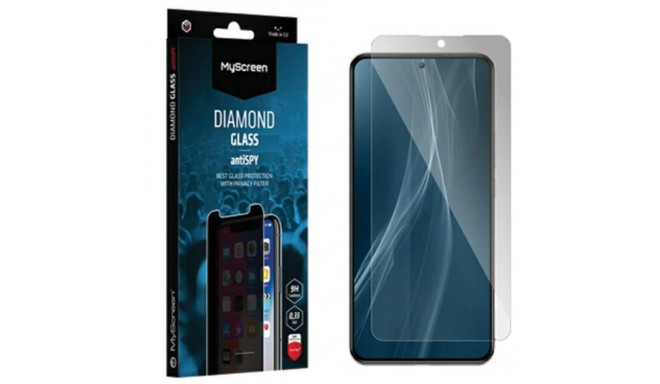MS AntiSPY Diamond Glass iPhone 15 Pro 6.1" karastatud klaas