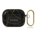 Guess GUACAPTPUCHBK AirPods Pro cover black/black Gold Chain Collection