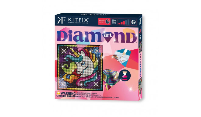 KITFIX DIY set Diamond Art Unicorn
