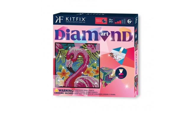 KITFIX DIY set Diamond Art Flamingo