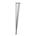 STEEL HAIRPIN LEG D8 L710 BLACK