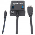 Manhattan 4 portin USB hubi