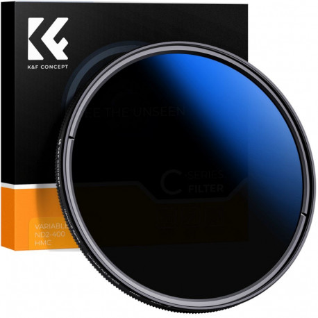 K&F Concept Nano-C HMC Fader ND2-400 adjustable gray filter - 67 mm