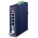 Industrial 1-Port BNC/RJ11 to 4-Port Gigabit Ethernet Extender