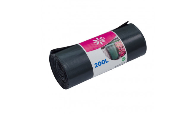 Garbage bag 200L (820x1250mm) 45mic LDPE 10pcs in a roll MCLEAN