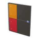 Folder in spiral binding A4+ squared OXFORD International Notebook cardboard covers 80 pages