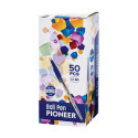 Ballpoint pen with cap CENTRUM Pioneer 0.5mm blue