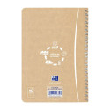 Folder in spiral binding A5 square OXFORD Touareg Recycled 50 sheets