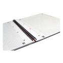 Folder in spiral binding A5+ square OXFORD Meetingbook plastic covers with rubber 80 pages