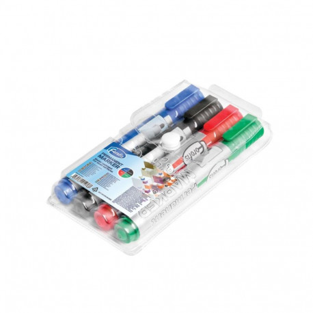 Permanentne marker FOROFIS 2-5mm 4 värvi komplekt