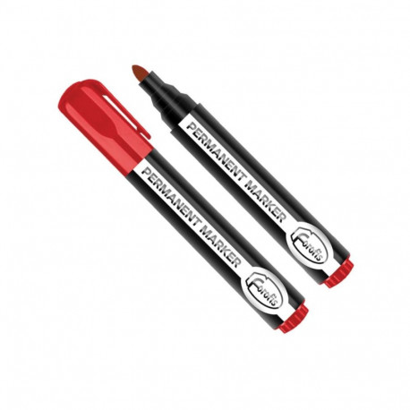 Permanentne marker FOROFIS 2-5mm punane