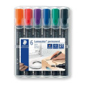 Permanentne marker STAEDTLER Lumocolor 352 koonilise otsaga 2,0mm punane