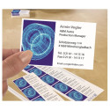 Business card base material ZW C32010 white 25 sheets