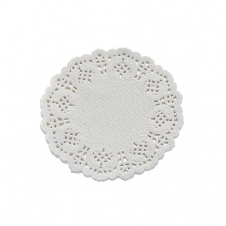 Napkins coasters 10cm white 100 pcs