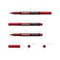 Permanent marker ErichKrause® P-100, color: red (box 12 pcs.)