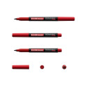 Permanent marker ErichKrause® P-100, color: red (box 12 pcs.)