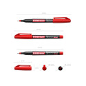Permanent marker ErichKrause® FP-50, color: red (box 12 pcs.)