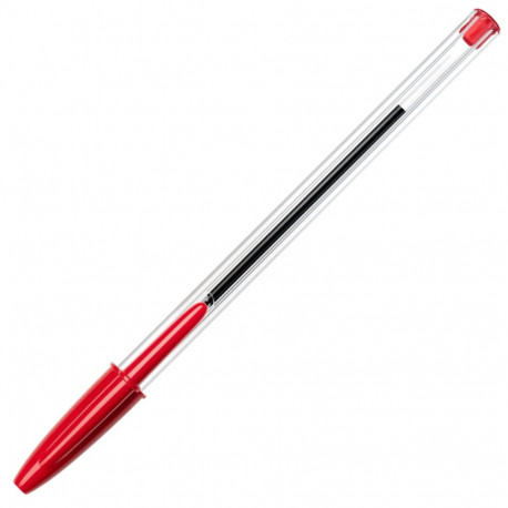 Ballpoint pen with cap FORPUS Sure 0.7mm red