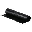 Garbage bag 100L (710x1150mm) LDPE 40mic black 10pcs in a roll