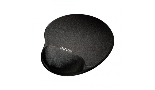Mouse pad with gel Black