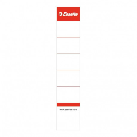 Seljaetikett regisraatorile ESSELTE A4/50mm 100tk