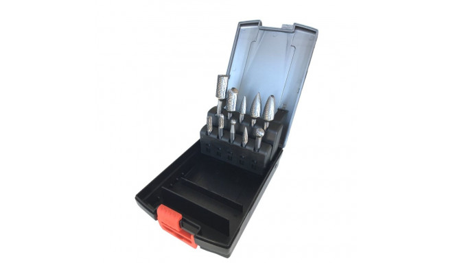 Rhodius milling cutter set for metal 10 pcs.
