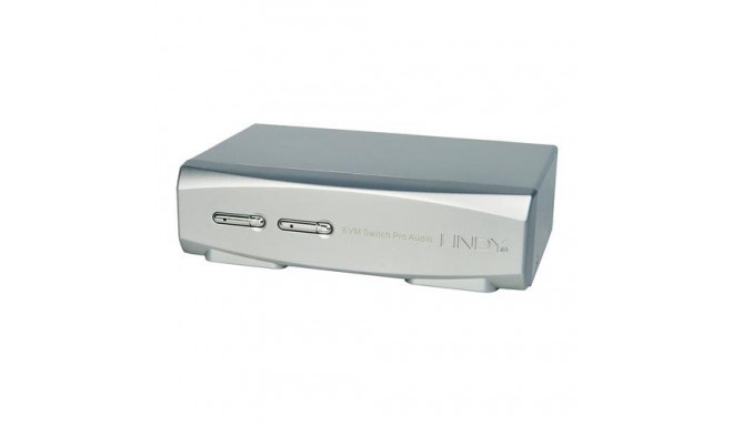 Lindy 2 Port KVM Switch Pro USB 2.0, DisplayPort 1.2 with TTU