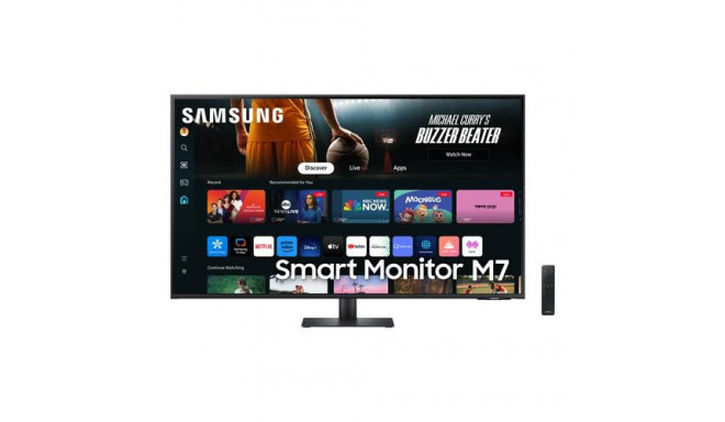 Samsung M70D computer monitor 109.2 cm (43&quot;) 3840 x 2160 pixels 4K Ultra HD LCD Black