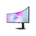 Samsung ViewFinity S9 S95UC computer monitor 124.5 cm (49&quot;) 5120 x 1440 pixels DQHD LCD Bla