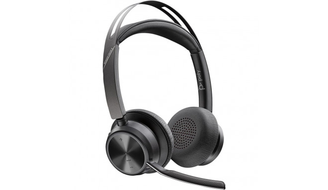 POLY Voyager Focus 2 USB-A with charge stand Headset