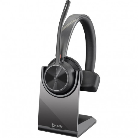 HP Poly peakomplekt Voyager 4310-M Microsoft Teamsi sertifitseeritud USB-C BT700 vastuvõtjaga laadim