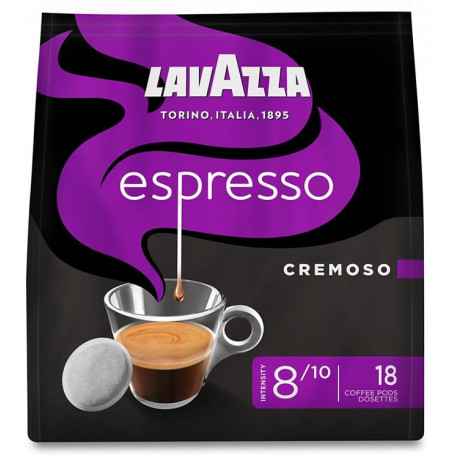 Lavazza coffee pods Espresso Cremoso 18pcs Coffee beans