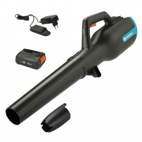 Gardena PowerJet 18V P4A -lehtipuhallin, 2,5 Ah akulla