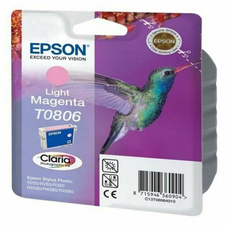 Originaalne Tindikassett Epson T0806 Helelilla
