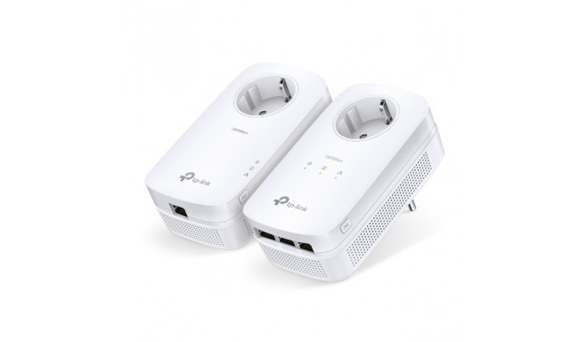 TP-Link TL-PA8033P KIT AV1300 Gigabit Passthrough Powerline Starter Kit